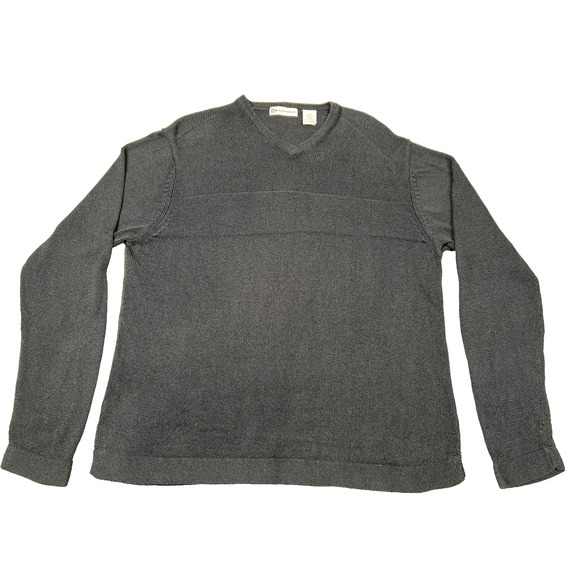 Wilke Rodríguez Men's Lightweight Black Crew Neck Sweatshirt Size Large Pre-Love - Picture 1 of 13